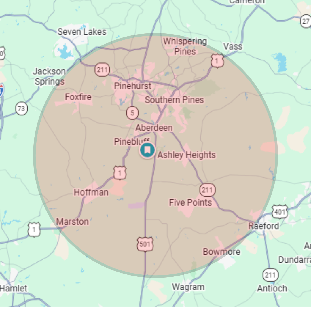Service Area Map